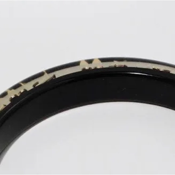 Beautiful perfect condition vintage Louis Vuitton resin inclusion bangle - Picture 4 of 5